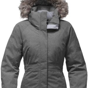 North Face Women's Arctic Down Parka - HeatherGrey